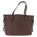 LOUIS VUITTON Damier Ebene Neverfull PM Tote Bag N51109 LV Auth 211385SAV-2