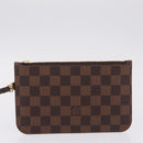 LOUIS VUITTON Damier Ebene Neverfull PM Tote Bag N51109 LV Auth 211385SAV-30