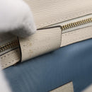 GUCCI Sylvi Small Shoulder Bag Leather 2way Ivory Gold 524405 Auth 211386M-24
