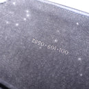 GUCCI Shoulder Bag Leather Black Gold Auth 211394V-28