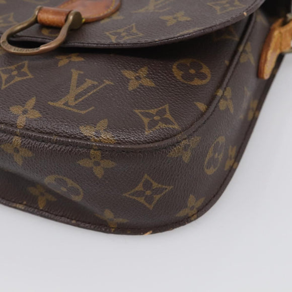 LOUIS VUITTON Monogram Saint Cloud MM Shoulder Bag M51243 LV Auth 211399