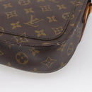 LOUIS VUITTON Monogram Saint Cloud MM Shoulder Bag M51243 LV Auth 211399-14