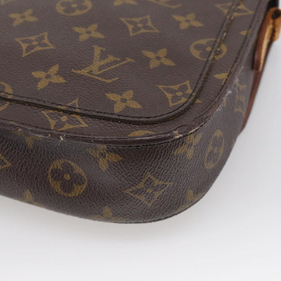 LOUIS VUITTON Monogram Saint Cloud MM Shoulder Bag M51243 LV Auth 211399