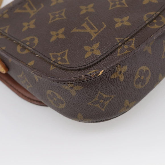 LOUIS VUITTON Monogram Saint Cloud MM Shoulder Bag M51243 LV Auth 211399