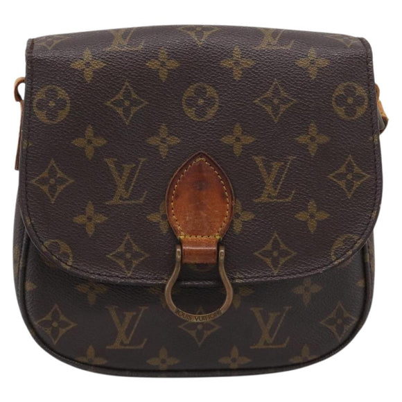 LOUIS VUITTON Monogram Saint Cloud MM Shoulder Bag M51243 LV Auth 211399