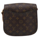 LOUIS VUITTON Monogram Saint Cloud MM Shoulder Bag M51243 LV Auth 211399-3