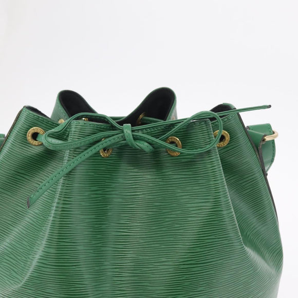 LOUIS VUITTON Epi Noe Shoulder Bag Green M44004 LV Auth 211413V