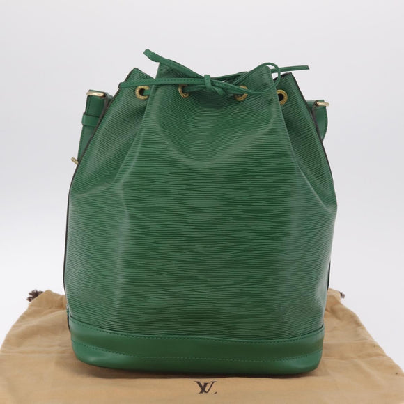 LOUIS VUITTON Epi Noe Shoulder Bag Green M44004 LV Auth 211413V