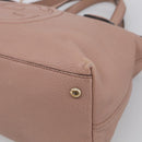 GUCCI Soho Hand Bag Leather 2way Pink Gold 308362 Auth 211417V-12