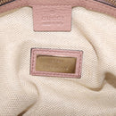 GUCCI Soho Hand Bag Leather 2way Pink Gold 308362 Auth 211417V-19