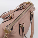GUCCI Soho Hand Bag Leather 2way Pink Gold 308362 Auth 211417V-6