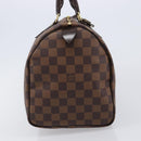 LOUIS VUITTON Damier Ebene Speedy 30 Hand Bag N41364 LV Auth 211422V-4