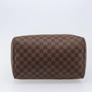 LOUIS VUITTON Damier Ebene Speedy 30 Hand Bag N41364 LV Auth 211422V-9