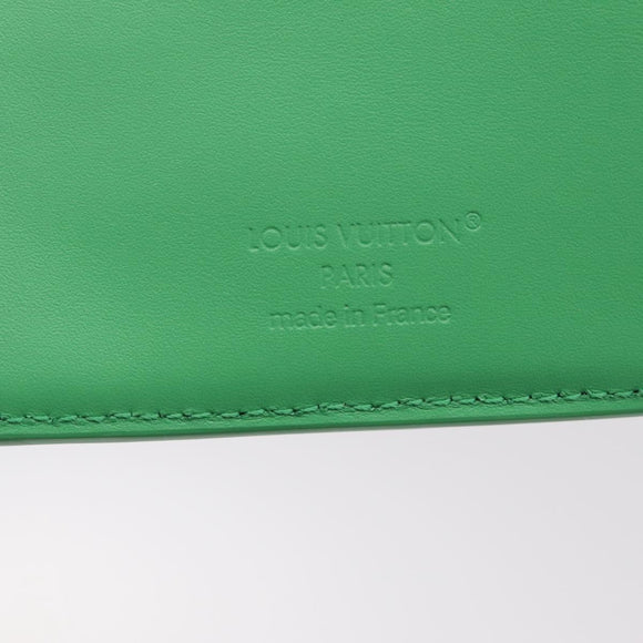 LOUIS VUITTON Taurillon Monogram Portefeuille Multipull M25847 Auth 211426M