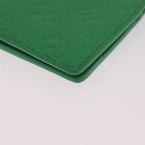 LOUIS VUITTON Taurillon Monogram Portefeuille Multipull M25847 Auth 211426M