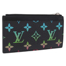 LOUIS VUITTON Monogram Gradient Card Case Black M14261 LV Auth 211427V-1