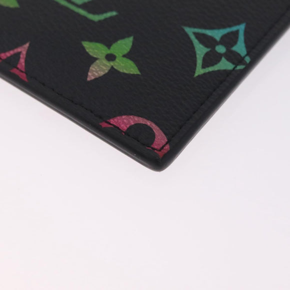 LOUIS VUITTON Monogram Gradient Card Case Black M14261 LV Auth 211427V