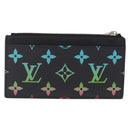 LOUIS VUITTON Monogram Gradient Card Case Black M14261 LV Auth 211427V-2