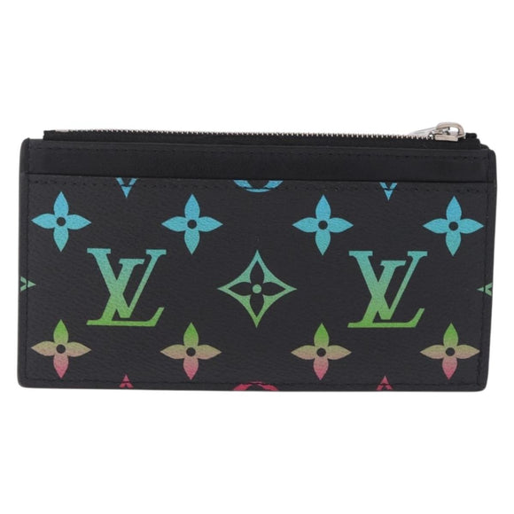 LOUIS VUITTON Monogram Gradient Card Case Black M14261 LV Auth 211427V