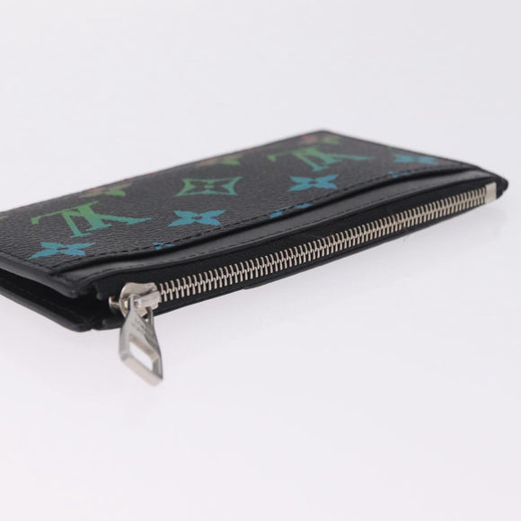LOUIS VUITTON Monogram Gradient Card Case Black M14261 LV Auth 211427V