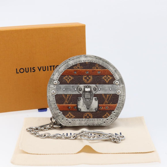 LOUIS VUITTON Transformed Monogram Micro Power Chapeau Purse M63596 Auth 211428M