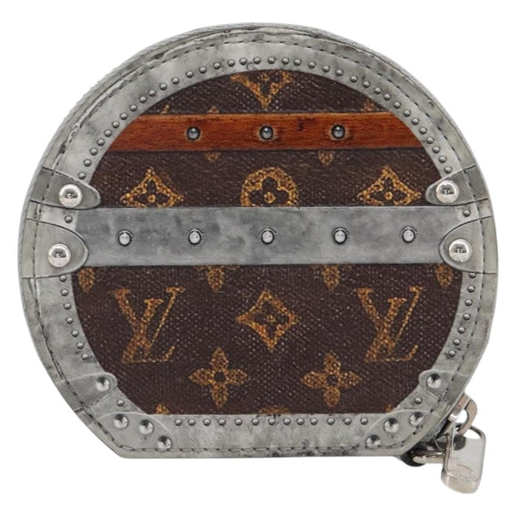 LOUIS VUITTON Transformed Monogram Micro Power Chapeau Purse M63596 Auth 211428M