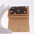 LOUIS VUITTON Cherry Blossom Porte Monnaie Pla Coin Purse M92024 LV Auth 211429V-12
