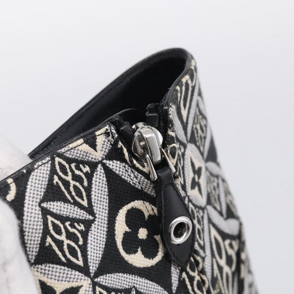LOUIS VUITTON Pre Owned 1854 Print Silhouette Ankle Boots 37 1/2 LV Auth 211430M
