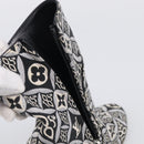 LOUIS VUITTON Pre Owned 1854 Print Silhouette Ankle Boots 37 1/2 LV Auth 211430M-13