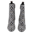 LOUIS VUITTON Pre Owned 1854 Print Silhouette Ankle Boots 37 1/2 LV Auth 211430M-2