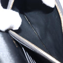 Saint Laurent Chain Shoulder Bag Leather Black Gold 393953 Auth 211431M-24