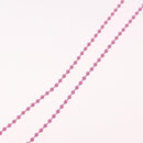 Chrome Hearts Flerknee Padlock Necklace rubber Pink Auth 211432M-11