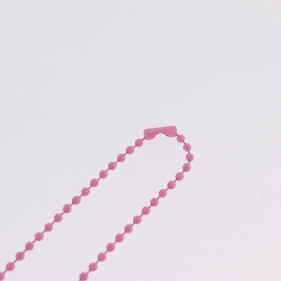 Chrome Hearts Flerknee Padlock Necklace rubber Pink Auth 211432M