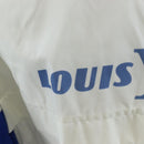LOUIS VUITTON Multi Logo Jacket Nylon L White LV Auth 211434SAM-17