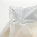LOUIS VUITTON Multi Logo Jacket Nylon L White LV Auth 211434SAM-24