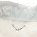 LOUIS VUITTON Multi Logo Jacket Nylon L White LV Auth 211434SAM-25