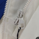 LOUIS VUITTON Multi Logo Jacket Nylon L White LV Auth 211434SAM-28