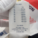 LOUIS VUITTON Multi Logo Jacket Nylon L White LV Auth 211434SAM-34