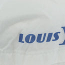 LOUIS VUITTON Multi Logo Jacket Nylon 50 White LV Auth 211435SAM-15