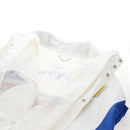 LOUIS VUITTON Multi Logo Jacket Nylon 50 White LV Auth 211435SAM-21