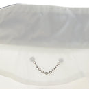 LOUIS VUITTON Multi Logo Jacket Nylon 50 White LV Auth 211435SAM-23