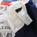 LOUIS VUITTON Multi Logo Jacket Nylon 50 White LV Auth 211435SAM-27