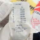 LOUIS VUITTON Multi Logo Jacket Nylon 50 White LV Auth 211435SAM-32