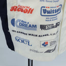 LOUIS VUITTON Multi Logo Jacket Nylon 50 White LV Auth 211435SAM-7