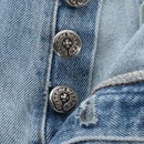 Chrome Hearts Levi's 501 Custom Pants Denim 32 Light Blue Auth 211436SM-25
