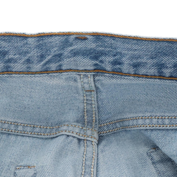 Chrome Hearts Levi's 501 Custom Pants Denim 32 Light Blue Auth 211436SM