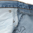 Chrome Hearts Levi's 501 Custom Pants Denim 32 Light Blue Auth 211436SM-34