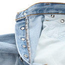 Chrome Hearts Levi's 501 Custom Pants Denim 32 Light Blue Auth 211436SM-35