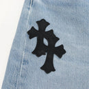 Chrome Hearts Levi's 501 Custom Pants Denim 32 Light Blue Auth 211436SM-7