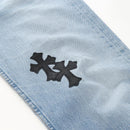 Chrome Hearts Levi's 501 Custom Pants Denim 32 Light Blue Auth 211436SM-9